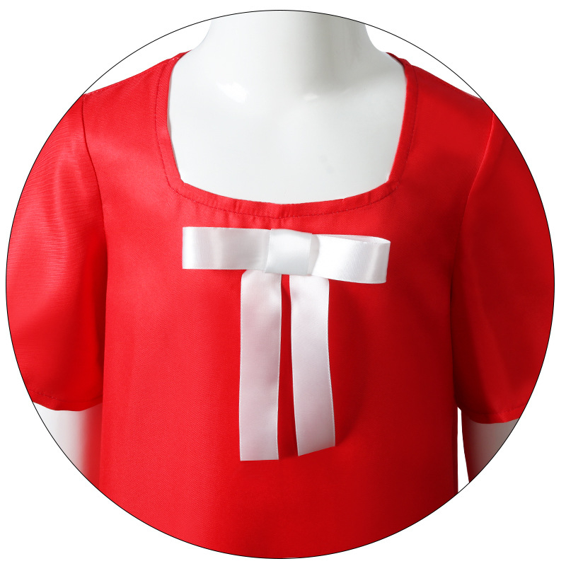 Mido Spy Play House Cos jelmez Spy×Család Aniya Piros Ruha Cosplay Jelmez