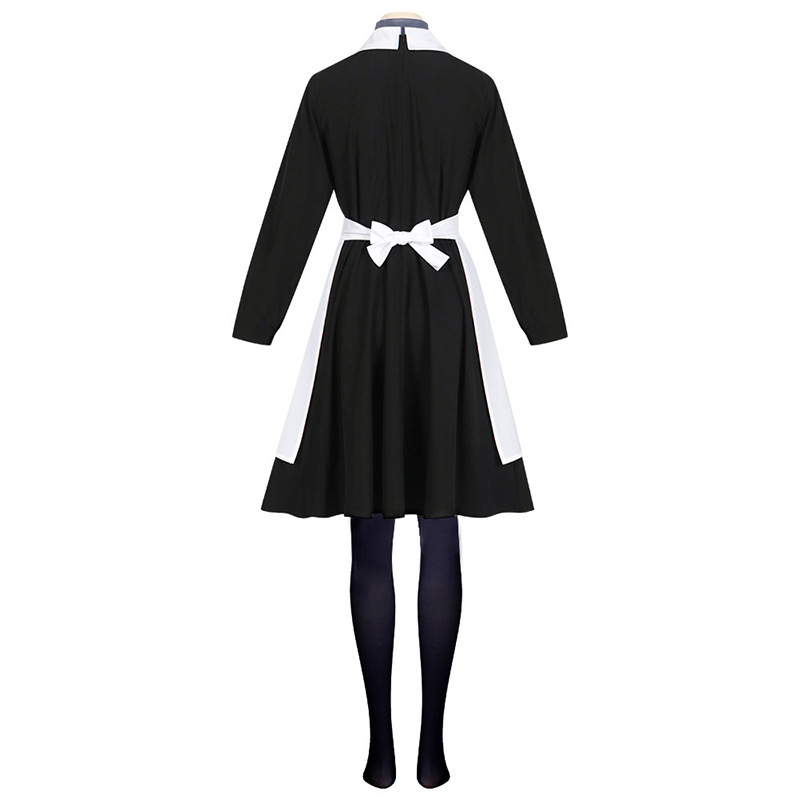 Mantra vissza a csatába cosplay ruházat fekete Jingmei Li szobalány Ghost Song Ji Qihai Jianren anime cosplay ruházat női