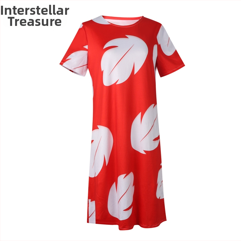 Φόρεμα Star Baby Lilo cos Stitille Partner Halloween Role cosplay Φόρεμα Σκηνής Παιχνιδιού
