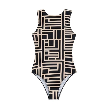 Europietiškas ir amerikietiškas retro stiliaus aukštos klasės vienetinis maudymosi kostiumėlis moterims, naujas „Amazon Push-Up“ seksualus, plonas, greitai džiūstantis maudymosi kostiumėlis