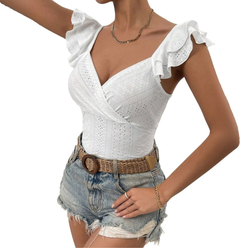 Γυναικεία σέξι κομψή ολόσωμη φόρμα εξωτερικού εμπορίου temu 2025, άνοιξη και καλοκαίρι, νέα, στενή εφαρμογή, λεπτή, κωνική ολόσωμη φόρμα τριών σημείων