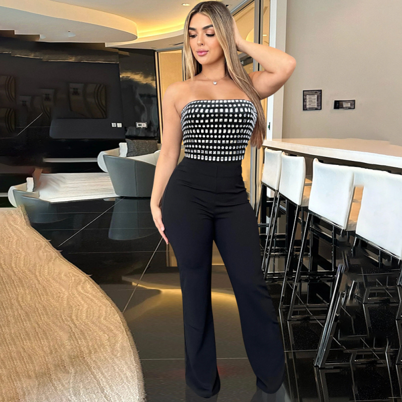 CY901609 Διασυνοριακή Amazon για την Ευρώπη και τις Ηνωμένες Πολιτείες, νέα, σέξι ολόσωμη φόρμα μήκους σωλήνων, μοντέρνα, καυτή, λεπτή, γυναικεία παντελόνια