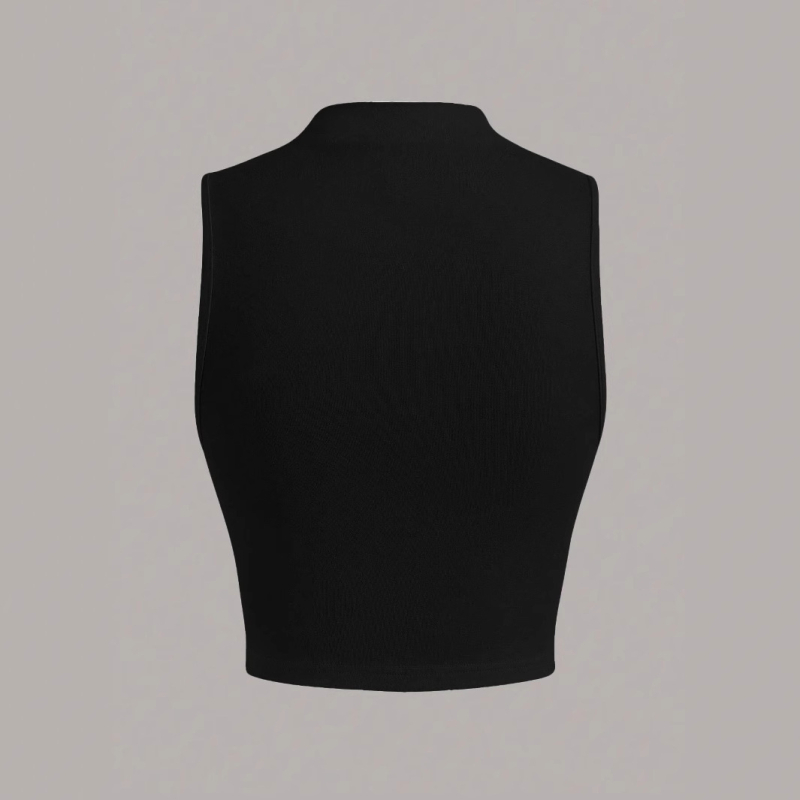 Amazon εξωτερικό εμπόριο ευρωπαϊκής και αμερικανικής γυναικείας μόδας με γιακά αμάνικο πουλόβερ με βάση αμάνικο τοπ γυναικείο γιλέκο