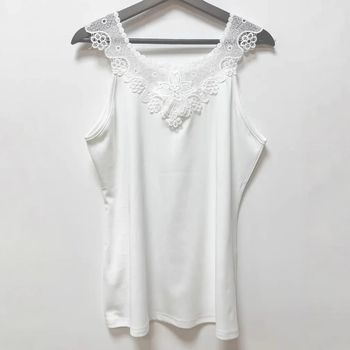 Εισαγωγή τίτλου Amazon Independent Station Γυναικείο τοπ με δαντέλα σε υψηλές πωλήσεις