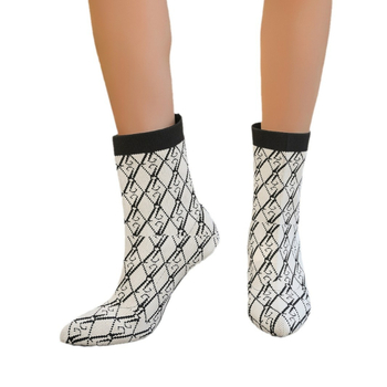 Cross-Border 24 Φθινόπωρο και Χειμώνας Νέες Μεγάλες Ελαστικές Μπότες με Υφασμάτινη Λάστιχο, Γυναικείες Λεπτές Μπότες με Στιλέτο και Μυτερές Δακτύλες