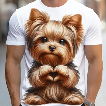 Διασυνοριακό, μοντέρνο, μοντέρνο, τρισδιάστατα εκτυπωμένο, κοντομάνικο ανδρικό μπλουζάκι με στρογγυλή λαιμόκοψη, με καυτές πωλήσεις σε όλες τις χώρες