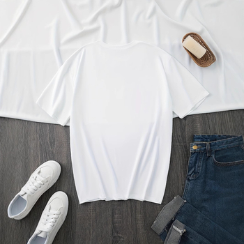 Amazon Ευρωπαϊκό και αμερικανικό γιλέκο μόδας με εκτύπωση γραμμάτων με έκρηξη και στρογγυλή λαιμόκοψη