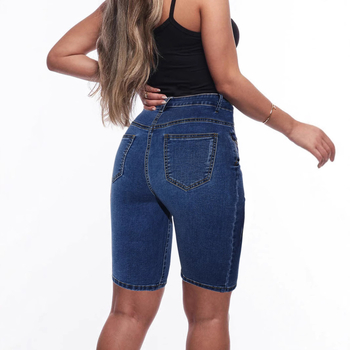 Pd08346 # Aliexpress Εξωτερικό Εμπόριο Διασυνοριακό Ευρωπαϊκό και Αμερικανικό Δημοφιλές Ίσιο Στενή Casual Τζιν με Μεσαία Μέση για Γυναικεία