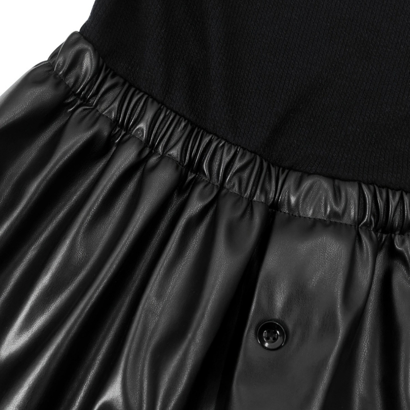 M2551 διασυνοριακό μουσουλμανικό νέο μονόχρωμο μακρύ φόρεμα με ραφές και κομψό σχέδιο για γυναίκες στη Μέση Ανατολή