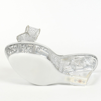 2024 m. naujas vasaros stilius su kalnų krištolo lanku, pleišto formos šlepetėmis moterims, vandeniui atsparios platformos, permatomos basutės, eksportuojamos