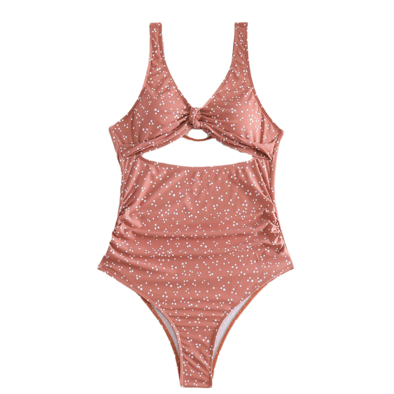 Europos ir Amerikos „Amazon“ sprogimų retro bangų taškinis be nugaros trikampis maudymosi kostiumėlis bikini maudymosi kostiumėlis nėščioms moterims kryžminis maudymosi kostiumėlis