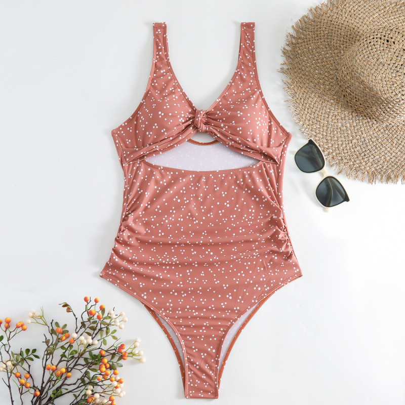 Europos ir Amerikos „Amazon“ sprogimų retro bangų taškinis be nugaros trikampis maudymosi kostiumėlis bikini maudymosi kostiumėlis nėščioms moterims kryžminis maudymosi kostiumėlis