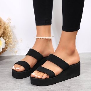 2023. aasta uued suvised plätud, naiste platvormkiiluga sandaalid, naiste rannasussid, väliskaubandus, pluss-suurus, hulgimüük