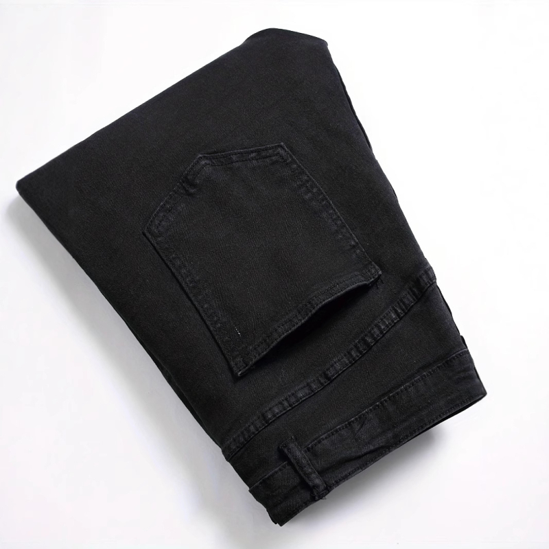 Wish, Ευρωπαϊκό και Αμερικανικό, Νέο Ανδρικό Παντελόνι με Σκισίματα, Στενή Εφαρμογή, Νέο Ανδρικό Τζιν με Χρώμα