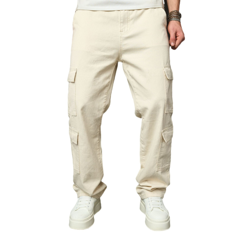 Amerikai stílusú, főutcai divatos, egyenes szabású, férfi laza, mosott dizájnú, mindenhez illő, vékony nadrág