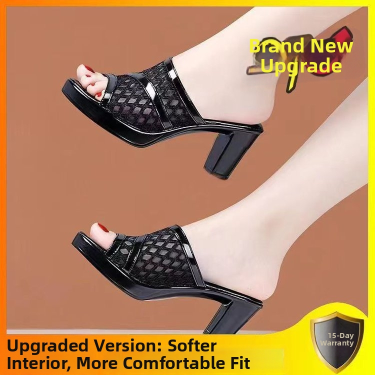 Határokon átnyúló szandálok nőknek munkába, egy cipő, kettő, Amazon új, magas sarkú cipő, divatos, mindenféle vastag sarkú szandál