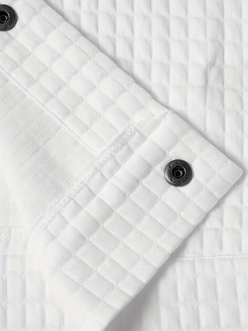 Férfi ing gofri mintával