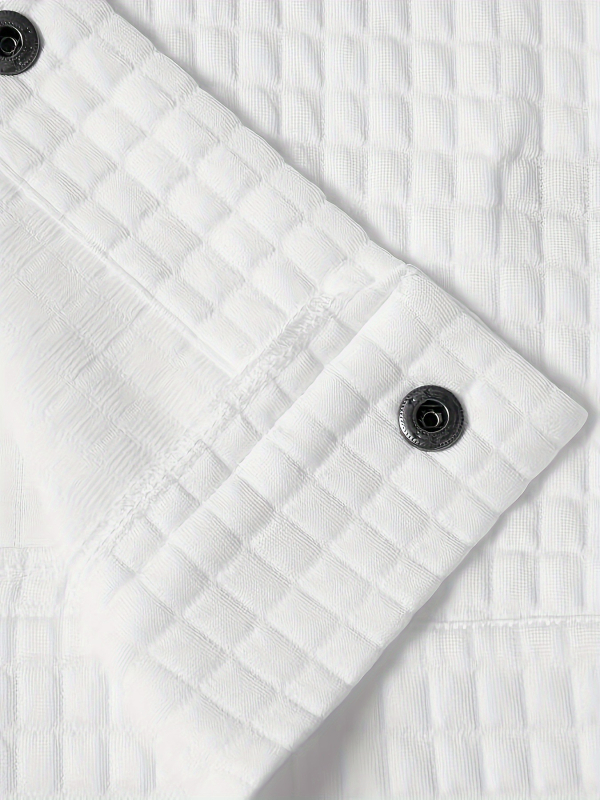 Férfi ing gofri mintával