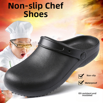 2022 m. nauji lengvi, vandeniui atsparūs, aliejui atsparūs, žemo kirpimo darbo batai, skirti virtuvės batams, vyrams ir moterims, neslystantys virėjo batai.