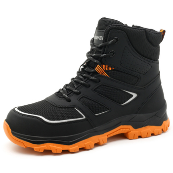 Φθινοπωρινά παπούτσια προστασίας εργασίας, ανδρικά παπούτσια εργασίας αντι-θραύσης και διάτρησης με ατσάλινη μύτη, ανθεκτικά στη φθορά, διασυνοριακά παπούτσια ασφαλείας χονδρικής