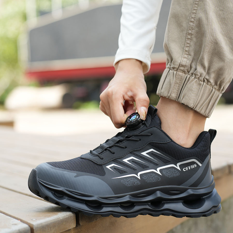 Uued töökaitsejalatsid, torkekindlad terasest varvastega turvajalatsid, kootud kerged libisemiskindlad kaitsejalatsid