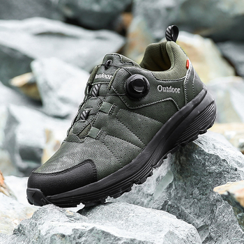 Férfi cipők Tavaszi és őszi plus size Könnyű kültéri túracipők Csúszásgátló alacsony szárú Lélegző sportcipő Terepjáró túrázáshoz Férfi cipők