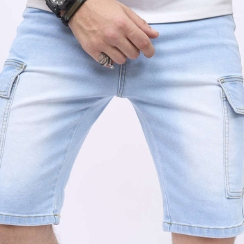 2024-es, határokon átnyúló, új férfi farmer, divatos, középhosszú nadrág, retró, egyszínű, mosott rövidnadrág, csinos rövidnadrág