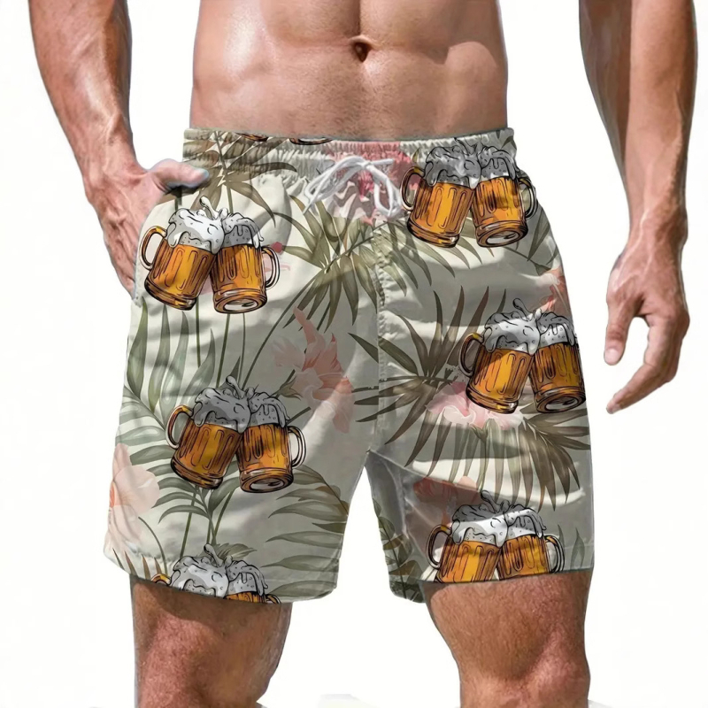 2025. aasta uue suvevabriku hulgimüügi Wal-Marti piiriülesed rannapüksid meeste trendikad digitaaltrükiga kiiresti kuivavad lühikesed püksid