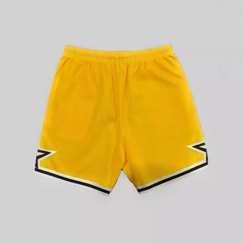 2024. aasta kuum müük 3D-digitaalprintimisega kollased meeste puhkusepüksid, meeste hingavad lühikesed püksid, lahtised rannapüksid