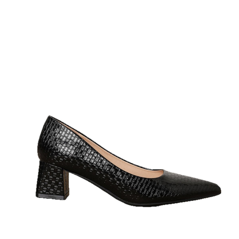 Határokon átnyúló Amazon vastag sarkú cipők 2025 új európai és amerikai hegyes sarkú külkereskedelmi európai méretű arany cipők nőknek