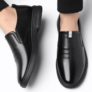 2023 m. vyriški batai, pavasariniai batai, laisvalaikio verslo, odiniai batai, vyriški pavasario ir rudens batai, natūralios odos viršutinis sluoksnis, minkštas apačia, minkštas paviršius, atsparūs vandeniui