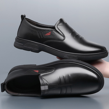 2023 m. vyriški batai, pavasariniai batai, laisvalaikio verslo, odiniai batai, vyriški pavasario ir rudens batai, natūralios odos viršutinis sluoksnis, minkštas apačia, minkštas paviršius, atsparūs vandeniui