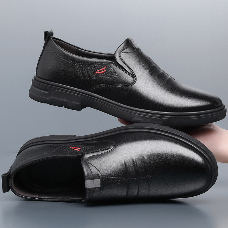 2023 m. vyriški batai, pavasariniai batai, laisvalaikio verslo, odiniai batai, vyriški pavasario ir rudens batai, natūralios odos viršutinis sluoksnis, minkštas apačia, minkštas paviršius, atsparūs vandeniui