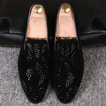 Pantofi de piele pentru bărbați, pantofi leneși cu un singur pas, de primăvară, din piele, de afaceri pentru tineri, pantofi de stilist de păr