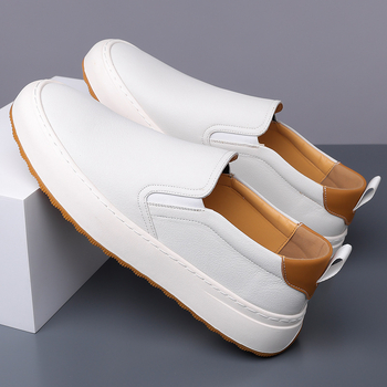 Primăvara 2025 Pantofi sport respirabili pentru bărbați, cu talpă moale, pantofi din piele leneși, pantofi casual pentru bărbați, pantofi de dragoste, en-gros