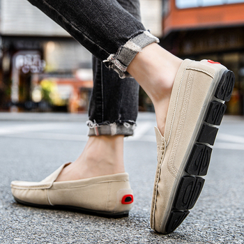 Ārējās tirdzniecības vīriešu apavi, plus izmērs 38-48, daudzgadīgi, ērti uzvelkami apavi automašīnām, mīksta apakšdaļa, ērti ikdienas apavi.