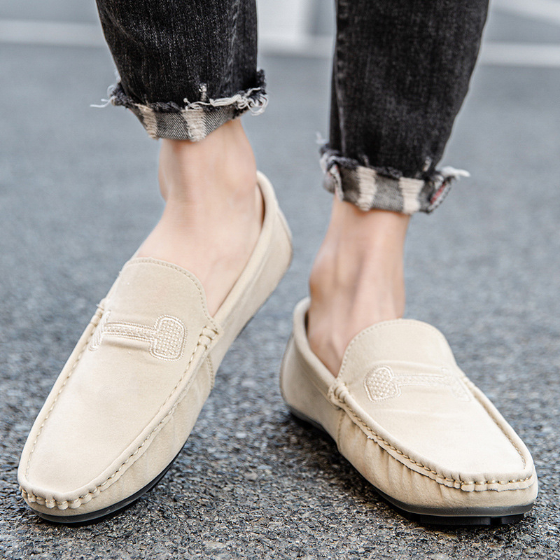 Ārējās tirdzniecības vīriešu apavi, plus izmērs 38-48, daudzgadīgi, ērti uzvelkami apavi automašīnām, mīksta apakšdaļa, ērti ikdienas apavi.