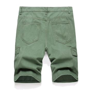 Határokon átnyúló európai és amerikai nyári bő, bő szárú, rövidített férfi nadrág, sokoldalú divatos nyári farmernadrág, férfi