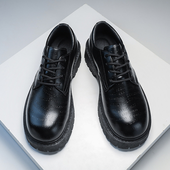 Határokon átnyúló, plus size, négy évszakos, alacsony szárú, mindenhez illő, szerszámos, kis bőrcipő, vastag talpú, magasságnövelő férfi ruhacipő, fodrász, esküvői cipő