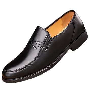 Liela izmēra vīriešu apavi, elpojoši un nodilumizturīgi apavi, formāli biznesa vīriešu ādas apavi, pusmūža un vecāka gadagājuma tēvu apavi, liela izmēra apavi