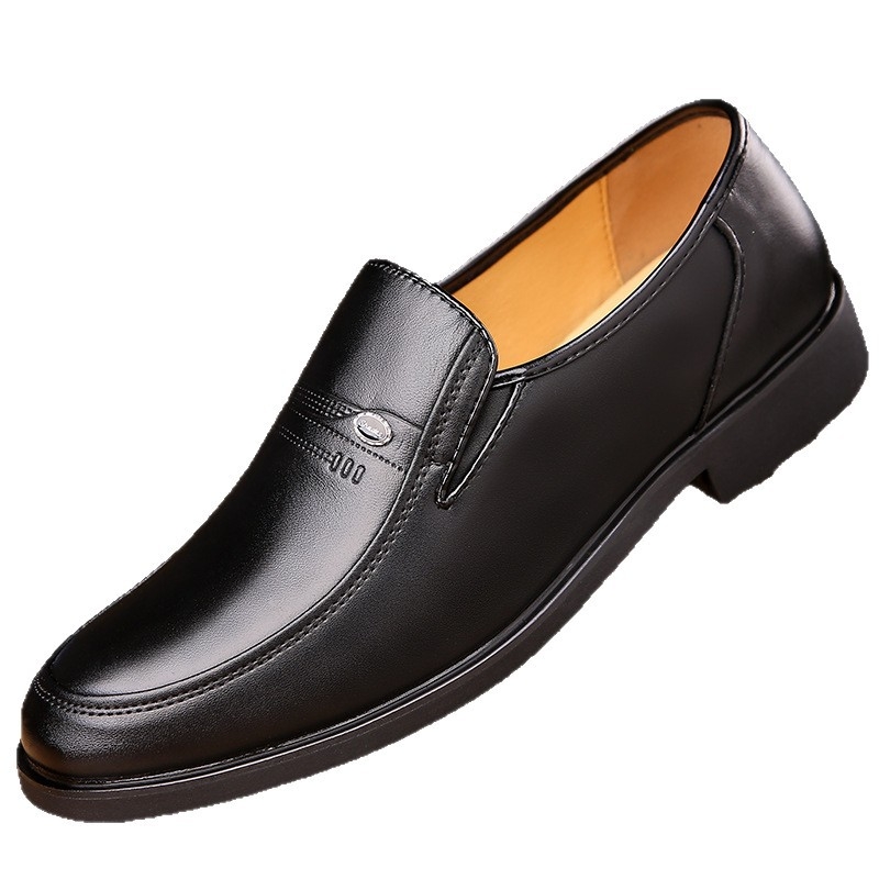 Liela izmēra vīriešu apavi, elpojoši un nodilumizturīgi apavi, formāli biznesa vīriešu ādas apavi, pusmūža un vecāka gadagājuma tēvu apavi, liela izmēra apavi