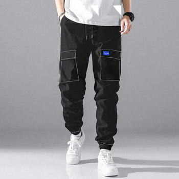 Határokon átnyúló exkluzív új, laza tavaszi és őszi amerikai stílusú kültéri férfi kopásálló divatos márkájú nadrág, alkalmi sportnadrág, divatos márka