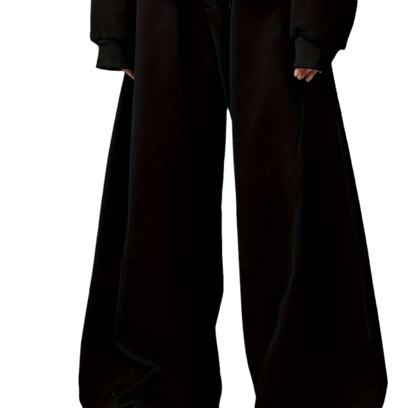 2024. aasta laos olevad piiriülesed Amazoni sügis- ja talveuued retro meeste spordi- ja vabaajapüksid, laiad jalad