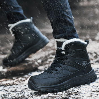 2025-ös, határokon átnyúló új, téli, magas szárú hótaposó, hétköznapi viseletnek ellenálló sportcipők, kültéri, divatos, túracipők