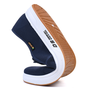 Vīriešu apavi Elpojoši ikdienas apavi Uzvelkamie apavi ar mīkstu zoli Vairumtirdzniecības audekla apavi vīriešiem