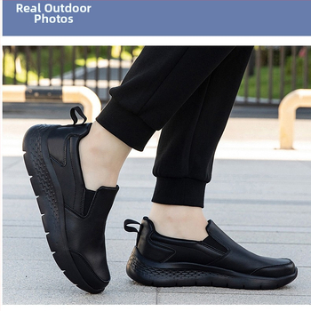 Specialūs vyriški batai virėjams rudenį ir žiemą, neslystantys, vandeniui atsparūs, kvėpuojantys, kvėpuojantys virtuvės darbui