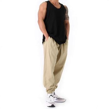 Jiaren muscle őszi és téli fitnesznadrág testvér edzőtrend laza pamut lélegző kosárlabda nadrág lábujj lezser hosszú