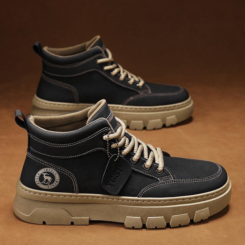 19122 Nauji „Tooling Martin“ batai, britiški, retro stiliaus, vidutinės klasės, universalūs, laisvalaikio sportiniai, madingi batai, skirti lauko sportui, vyriški batai pasienio sąlygoms