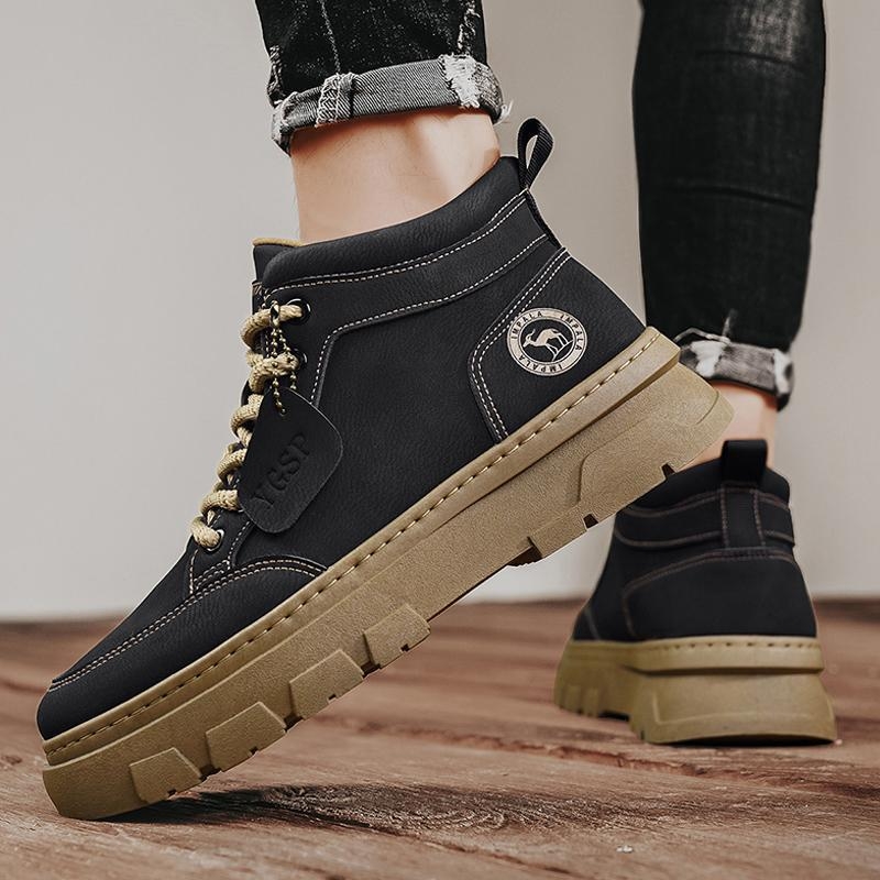 19122 Nauji „Tooling Martin“ batai, britiški, retro stiliaus, vidutinės klasės, universalūs, laisvalaikio sportiniai, madingi batai, skirti lauko sportui, vyriški batai pasienio sąlygoms