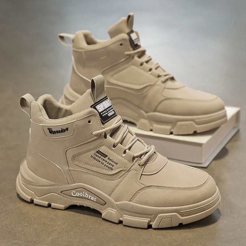 Suur allahindlus meeste saapad sügisesed uued ehitusplatsi töösaapad libisemiskindlad kulumiskindlad töökaitsejalatsid õuespordiks ja vaba aja veetmiseks trendikad saapad